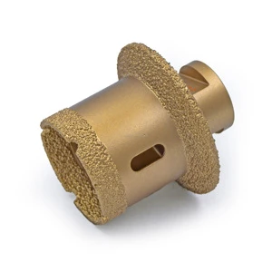 M14 Thread Diamond Core Drill Bit 45-65mm Adjustable | Wet Cutting for Granite/Marble/Tile, Sink & Basin Installation