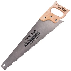 18 Inch High Carbon Tool Steel Hand Saw Wood Cutting Hand Saw With Wooden Handle