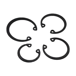 SDPSI DCT Fasteners Wholesale 65mn Internal Circlip Ideal Wire External Retaining Ring With Black Coating DIN472