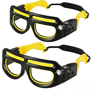 New Outdoor Cycling LED High-Intensity Illumination Eyewear Headlamp Work Glasses Windproof Rechargeable Lightweight Running
