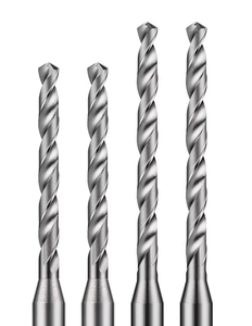 HRC60 Extended Shank Solid Carbide Drill Bits for Aluminum Alloy & Stainless Steel -- 4.05-4.75mm CNC Machining Center Tools