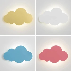 Cloud Wall Lamp Bedroom Bedside Lamp Living Room Background Wall Lamp Simple and Creative Touch Switch Children's Room Wall Lamp