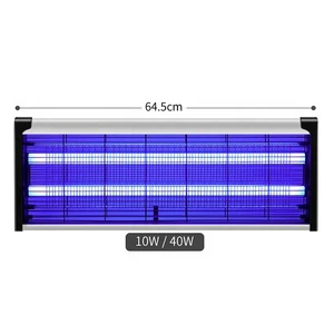 Indoor/Outdoor UV LED Fly Insect Killer 4W-40W Eco-Friendly Solid Plastic Anti-Bug Zapper Mosquito Trap