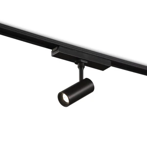 Modern Style 7W Aluminum Black Hotel Office 48V Magnetic Track Light
