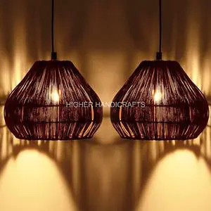 Ceiling Light Fixture Hanging Pendant Lighting Decor LED Hanging Lampshade Bedroom Ceiling Lamps