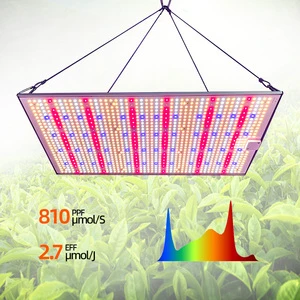 Dimmable IP65 Aluminum Full Spectrum LED Grow Light LM281B for for Hydroponic Greenhouse Veg Seedling Plant Growing