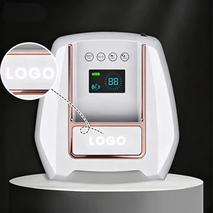 High Power 126w UV Light Led Nail Lamp Rechargeable Uv Lamp Cordless Manicure Nail Polish Dryer for Fast Drying All Gel Polish