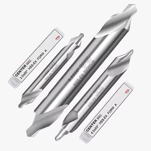 YG Center Drill Double End 60 Degree Cobalt High Speed Steel Fixed Point Drill 1-5 Centering Drill