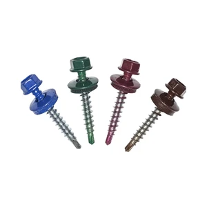 YPH Colourful DIN7504K Self Drilling Roofing Screw For Metal