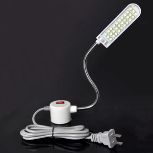 10 20 30 LED Industrial Sewing Clothing Machine Light for Workbench Lathe Drill Press Gooseneck Flexible Sewing Work Lamp Light