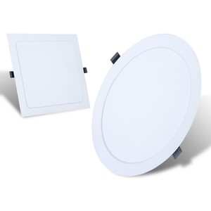 Wholesale High Quality Indoor Lighting Recessed Mounted Slim Round Square Led Panel Light for Home