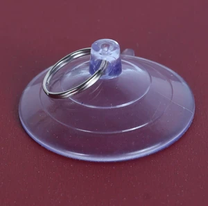 Pull Ring Suction Cup Hook Perforated PVC Glass Wall Suction Cup Strong Suction Force Can hang Plush Toys