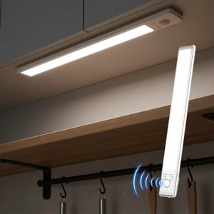 Smart Wireless Dimmable Lampe Detecteur De Mouvement LED Cabinet Light for Cuisine, Garde Robe and Escalier with 1500mAh