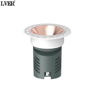 Embedded Installation Aluminum Adjustable Angle High-brightness Indoor CCT, 8-20w LED COB Downlight Spotlight Available