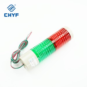 Hot Sale AC 220V Indicator Light LED Warning Signal Lamp for Switch Waterproof Plastic Pilot Lamp 50mm
