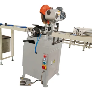 315 Hydraulic Semi-automatic Tube Steel Pipe Cutting Machine Circular Sawing Cutter Machines with Rack