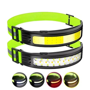 Built-in Battery COB Sensor Headlamp Camping Fishing Powerful USB Rechargeable LED Headlight Waterproof Head Torch Head Lantern