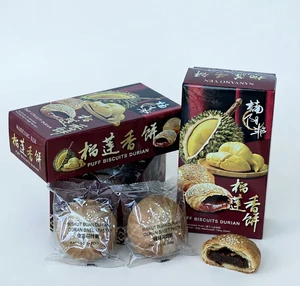 Tropika Musang King Durian Filled Soft Sweet Cookies Ready To Eat Vacuum Packed 6 Months Shelf Life