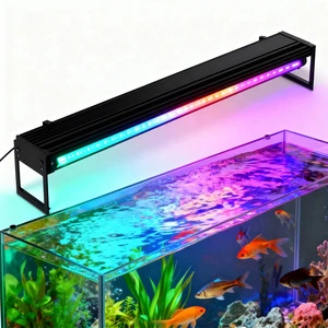 Latest Ultra-thin Aquarium Light with Sunlight-like Brightness, Vibrant Colors, and Superior Heat Dissipation
