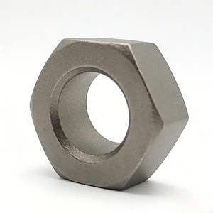 HD HD0384 45# Steel Precision Casting Lock Nut with Tapping Processing for Utility Industry