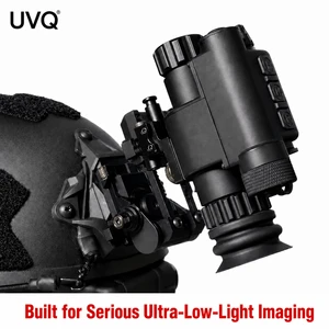 Professional 1 Inch Sensor Digital Night Vision Monocular Helmet Mounted Full Kit 800x600 Resolution 1x Magnification For High