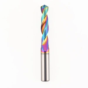 HRC55 Colorful Coating Carbide Drill Bits for Machine Tools Metal Lathe Tools