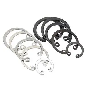 DIN 472 Internal Retaining Ring M20 A2 Stainless Steel 304 Circlip for Bore Housing Corrosion Resistant Metric Fastener