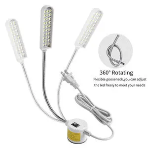 30 LED Beads Lighting Lamp Sewing Led Light Industrial Wired Magnetic Base Dimming Lamp Sewing Mini Lamp