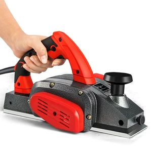 Professional Electric Hand Planer Wide Pure Copper Motor High Efficiency Powerful Electric Wall Planer Carton Industrial Durable