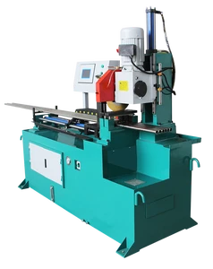 CNC Automatic Hydraulic Horizontal Guardrail Pipe Rotary Round Pipe Punching Machine Cutting Machine Provided India 20 380v 615
