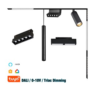 3CCT DC48V MT20 20mm Modular LED Track Lights CRI90 CE EMC LVD CB Flexible Commercial Lighting Kit Magnetic Track Light System