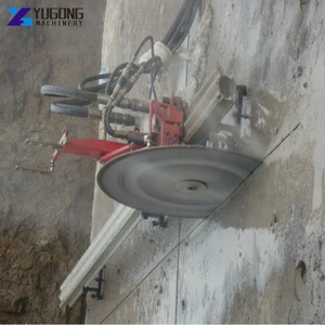 Remote Control Hydraulic Concrete Wall Saw 1200mm Cutting Capacity