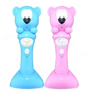 Bear Educational Reading Pen For Kids Language Study Talking Pen Read Audio Book Or Flash Card