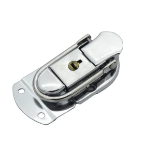 Wooden Box Black Latch with the Key