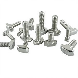 National European Standard T-shaped Screw Special Fittings Boat Bolt High Strength Fastener Connection 30M6x12/16/20/25