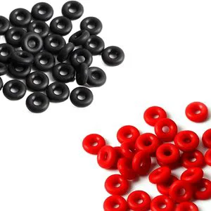 DKK Rubber Stopper AS568 Standard O-Rings Anti-Skid Locating Silicone Ring Spacer Beads Gasket Oil Resistant High Temp ISO9001