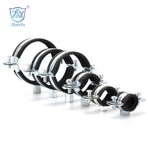 Factory Price Pipe Clamp M8+M10 Heavy Duty Hose Clamps Pipe Fittings