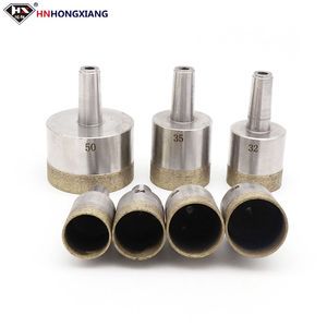 High Quality Sintered Straight Taper Shank Diamond Core Drill Bit For Glass And Tile 4mm-165mm Size Range Long Working Life