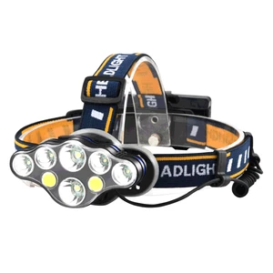 8 Led Super Bright Rechargeable Headlamp 5000 Lumen Most Powerful Head Lights Oem Faro Recargable