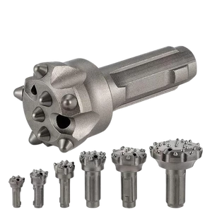 High-Speed Mining Drill Bit Low-Pressure Tungsten Steel Cross DTH Bit for Well Drilling Hard Rock Excavation 3-Year Warranty