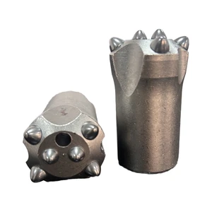 Factory High Quality 36mm 6 Teeth Carbide Drill Bit 7 11 Degree Taper Bore Forging Processing Drilling Tool for Rock