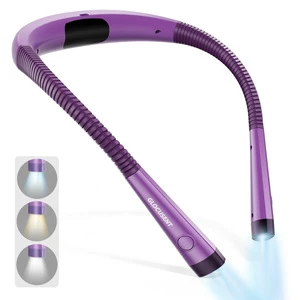 Hot Sales Usb Rechargeable Reading Light Night Lamps Led Book Lights Neck Light