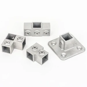 Tube Clamps Pipe Clamp Fittings Structural Super Quality Hot Dip Gi Malleable Iron Structural Key Clamp Railing Connector