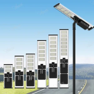 Anern Road Safety Light 100w Solar Led Street Light With Camera Outdoor