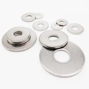 Custom Large Size Oversize 304 Stainless Steel DIn 9021 Flat Washer A2-70 Plain Gasket Zinc M2M2.5M3M3.5M4M5M6M810M12M14M16