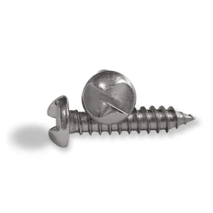 Stainless Steel SS304 SS316 SS316L SS400 SS410 S-slot S-groove Flat Head Self-tapping Screw