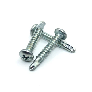 Hot Sale Black & Zinc Finish Cross Recessed Pan Head Self Tapping Screw