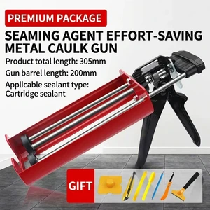 Factory Price OEM Industrial Aluminum Caulking Gun Hand Tool Epoxy Tile Grout Construction 30 Pcs/carton 400mm 3 Years Warranty