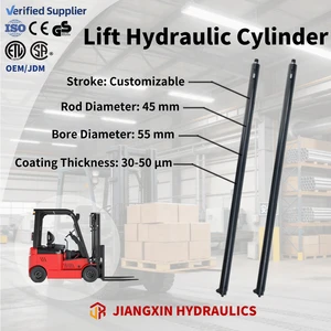 Custom Single Acting High Rigidity ISO9001 Certified Hydraulic Cylinder Piston Rod Rear Hatch Lifting Cylinder