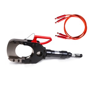 PC-132 Hydraulic Cutting Tool 10t 132mm Light Armored Cu/Al Flip Top Hydraulic Cutting Head For MV Underground Cable